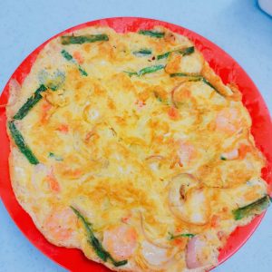 F02 大葱蛋 Fried Eggs with Onions