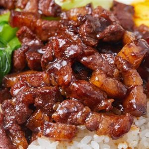 I05 卤肉饭 Braised Pork Rice
