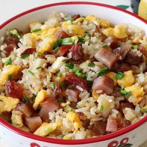 I01 叉烧炒饭 Char Siew Fried Rice