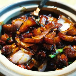 沙煲卤肉.jpg C03 沙煲卤肉 Claypot Braised Pork