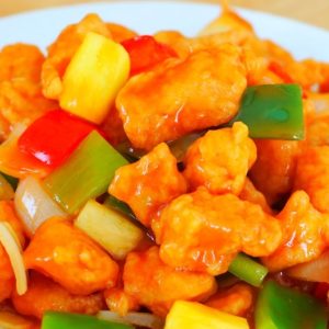 D03 酸甜鸡肉 Sweet & Sour Chicken