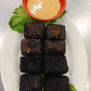 黑炭豆腐 Charcoal Beancurd