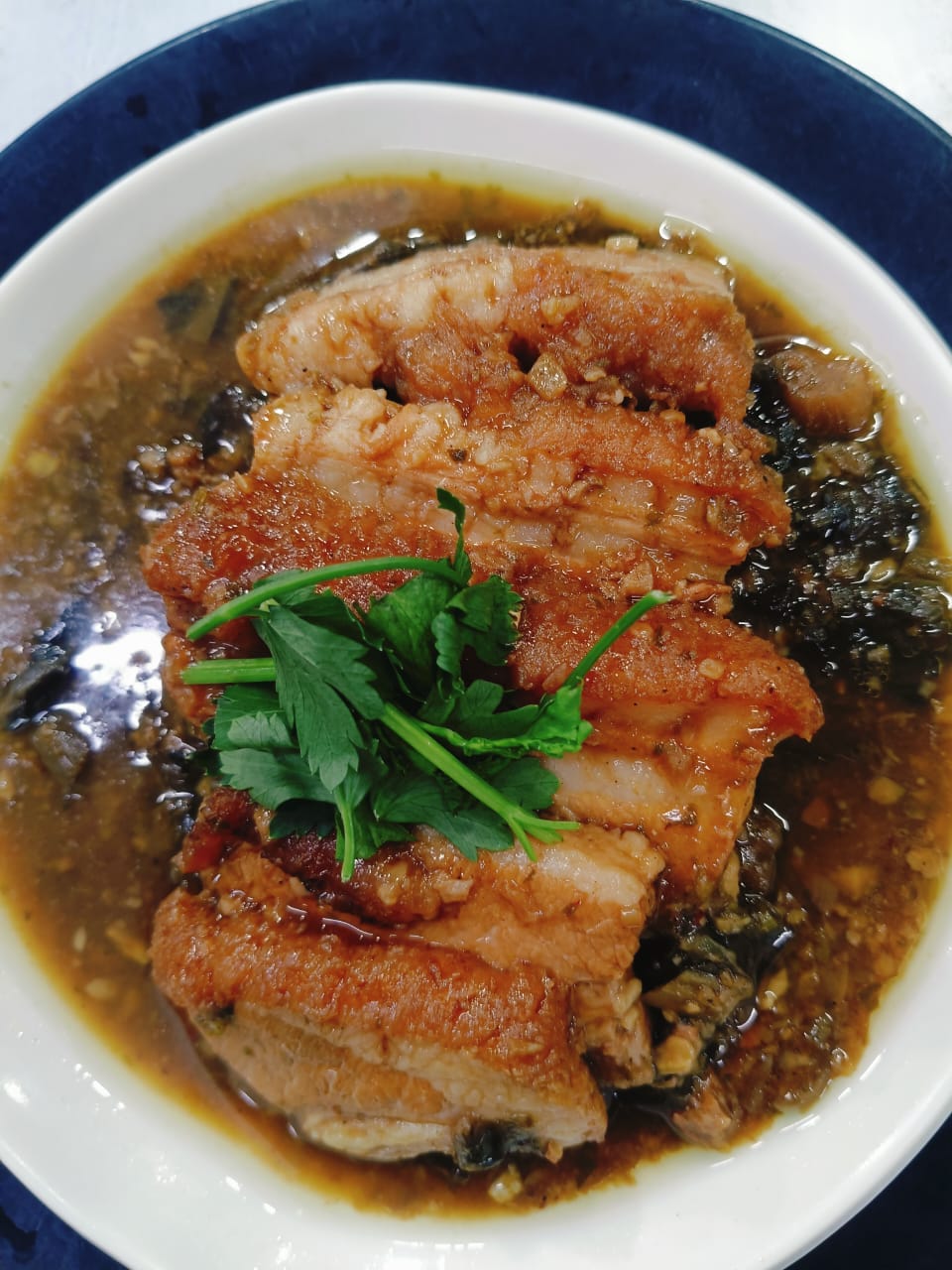 古早味梅菜扣肉 Hakka Braised Pork Belly