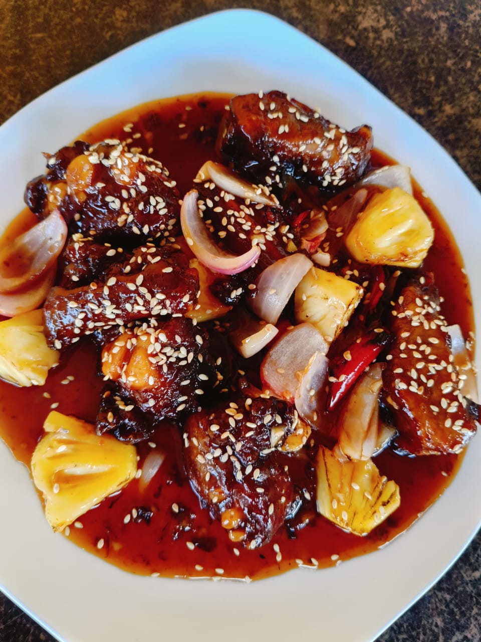 波罗排骨 Pineapple Pork Ribs